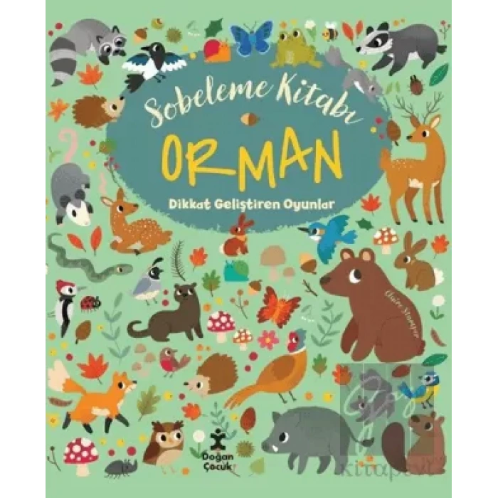 Sobeleme Kitabı Orman - Dikkat Geliştiren Oyunlar