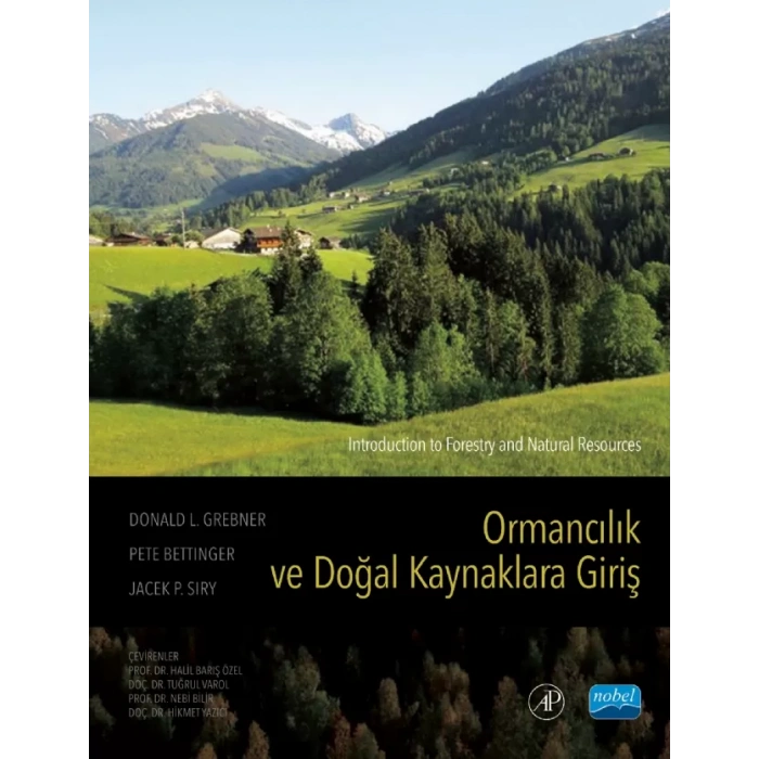 ORMANCILIK VE DOĞAL KAYNAKLARA GİRİŞ / Introduction to Forestry and Natural Resources