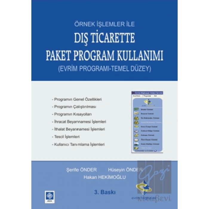 Örnek İşlemler ile Dış Ticarette Paket Program Kullanımı