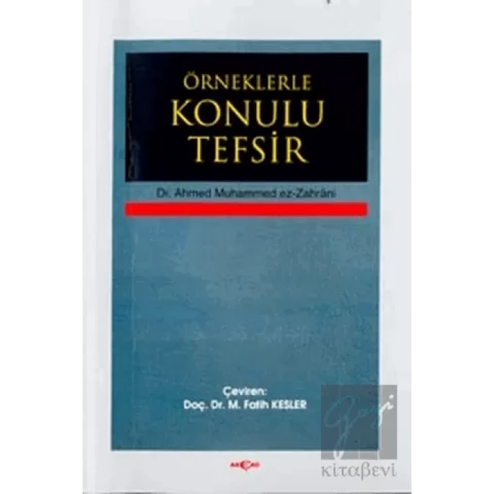 Örneklerle Konulu Tefsir