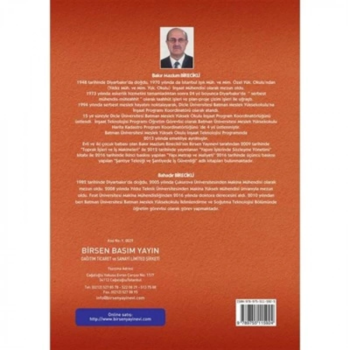 Örneklerle Pratik Yapı Metrajı ve Maliyeti / İnş. Müh. B. Mazlum Birecikli, Mak. Müh. Dr. Bahadır Birecikli