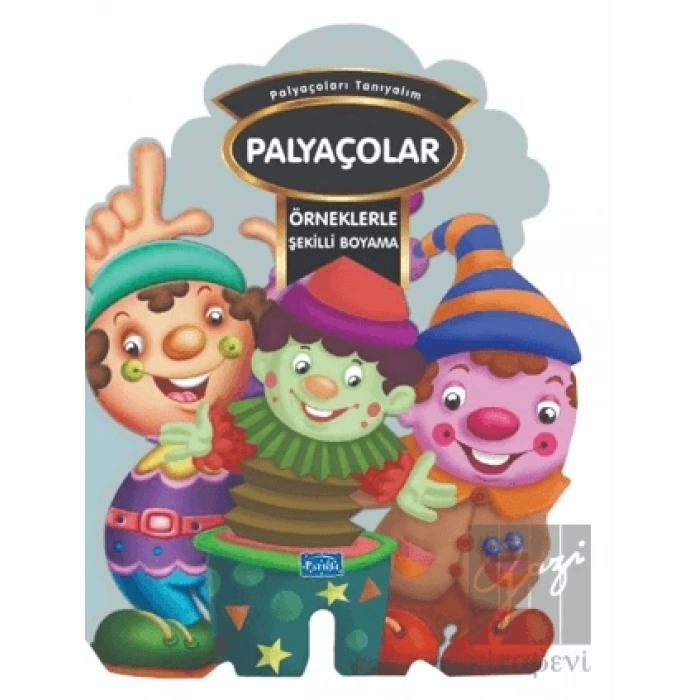 Örneklerle Şekilli Boyama - Palyaçolar