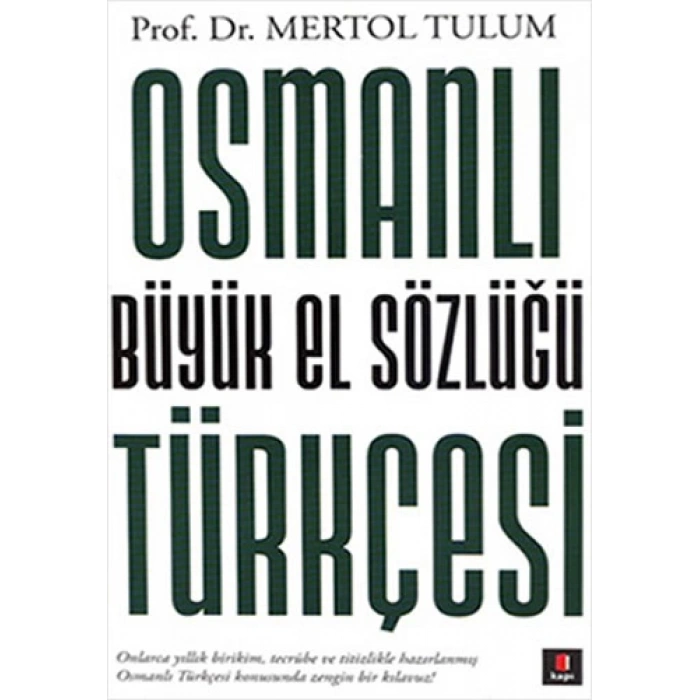 Osmanlı Türkçesi