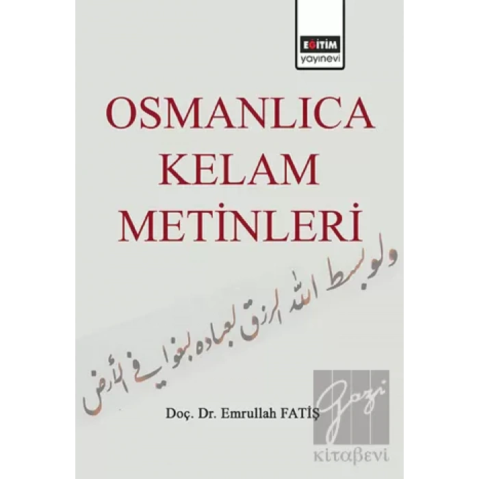 Osmanlıca Kelam Metinleri