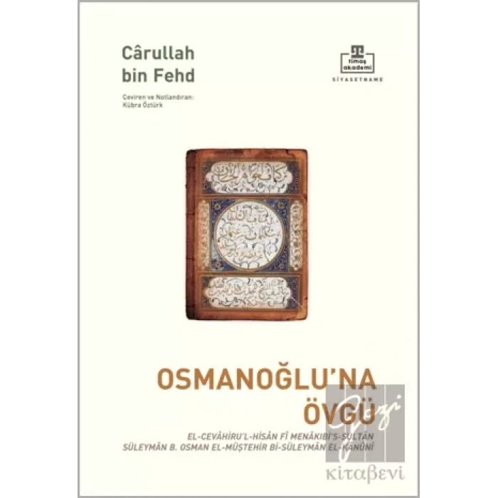 Osmanoğlu’na Övgü