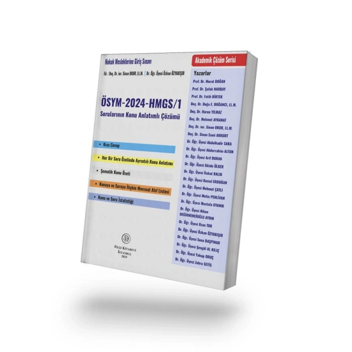 ÖSYM-2024-HMGS/1 Sorularının Konu Anlatımlı Çözümü
