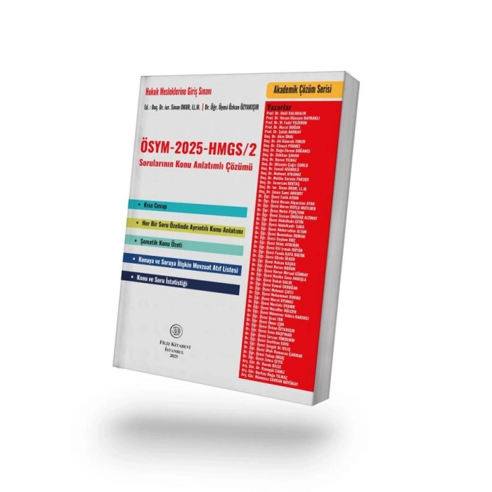 ÖSYM-2025-HMGS/2 Sorularının Konu Anlatımlı Çözümü