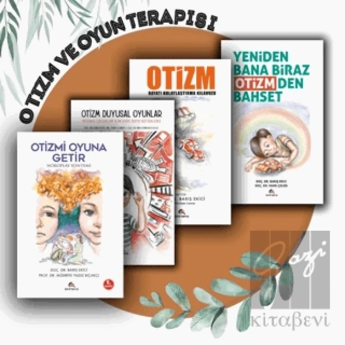 Otizm ve Oyun Terapisi Uygulama Seti (4 Kitap )