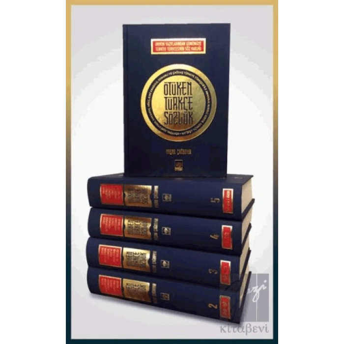 Ötüken Türkçe Sözlük (5 Cilt Takım ) (Genişletilmiş Baskı)