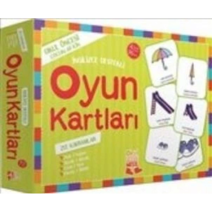 Oyun Kartları - Zıt Kavramlar