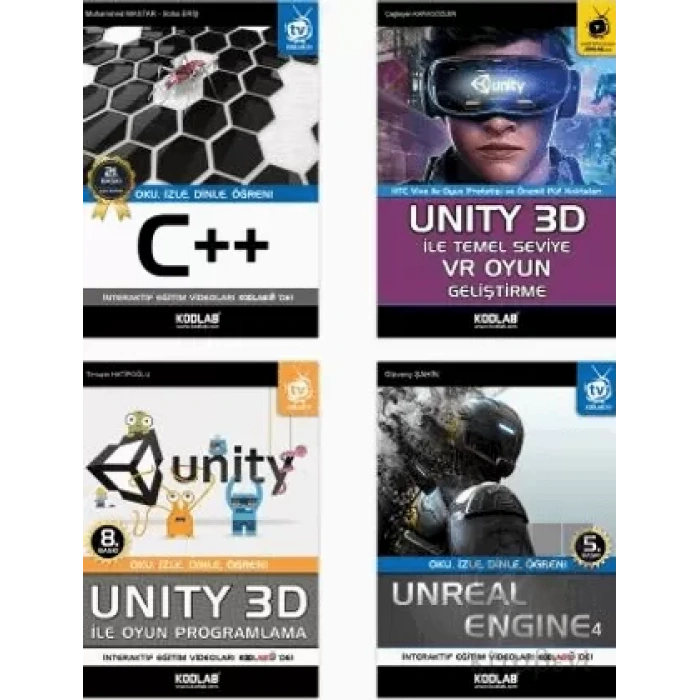Oyun Programlama Seti 5 (4 Kitap Takım)