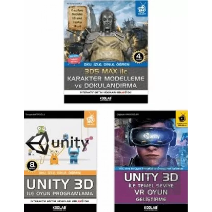 Oyun Programlama Seti 7 (3 Kitap Takım)