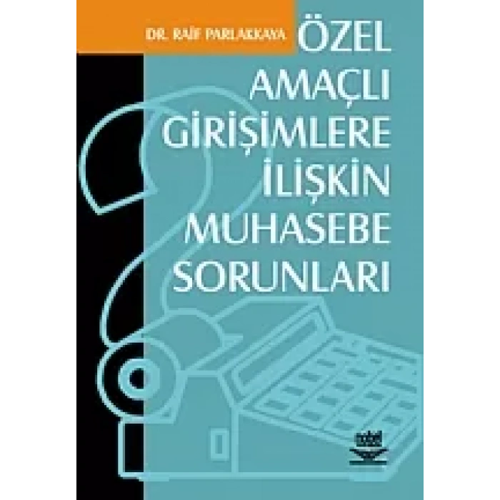 Özel Amaçlı Girişimlere İlişkin Muhasebe Sorunları