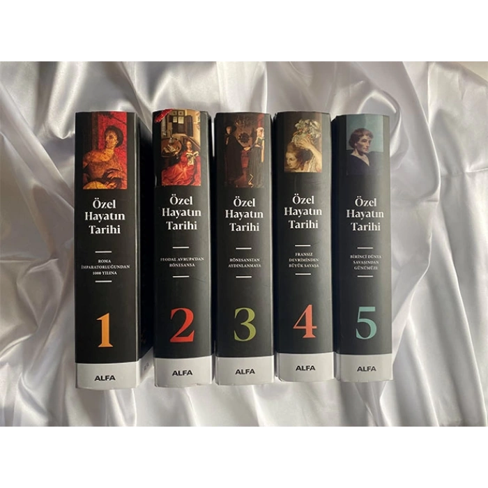 Özel Hayatın Tarihi Seti - 5 Kitap Takım (Ciltli)