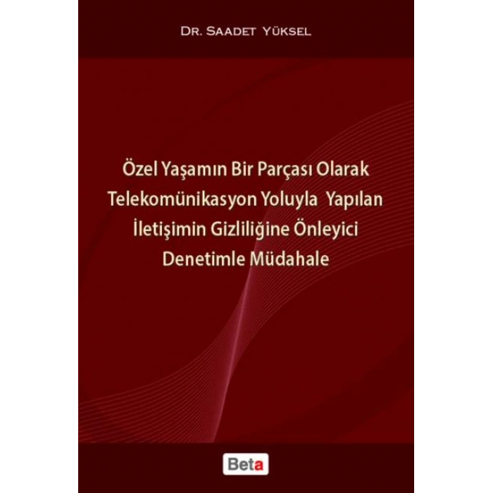 Özel Yaşamın Bir Parçası Olarak Telekomünikasyon