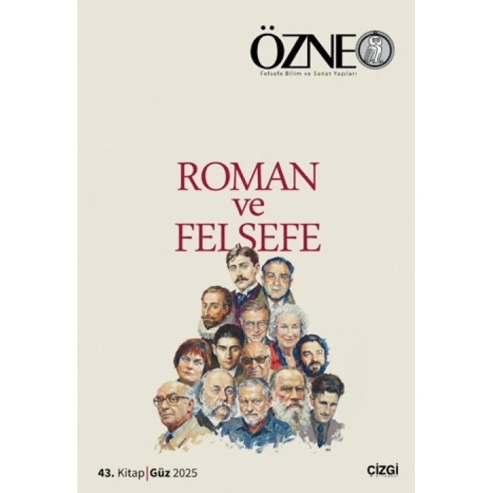 Özne 43. Kitap Roman ve Felsefe