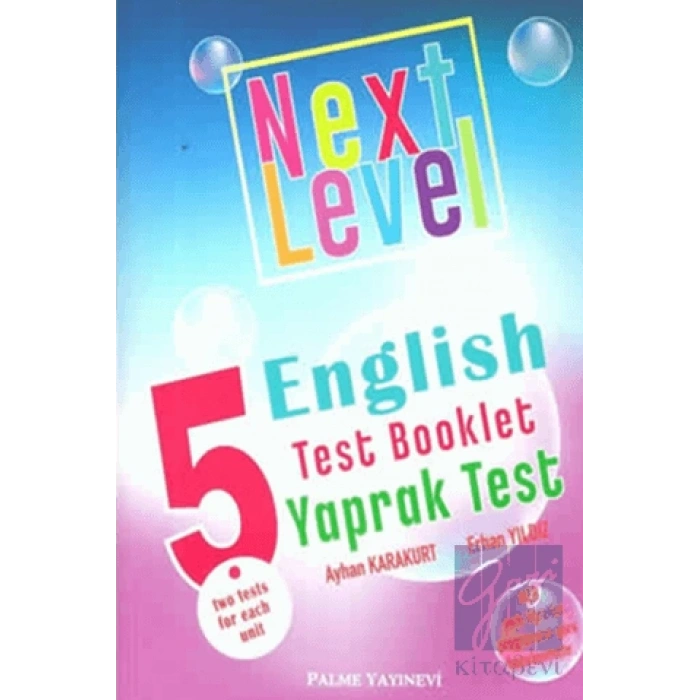 Palme 5. Sınıf Next Level Englısh Test Booklet Yaprak Test