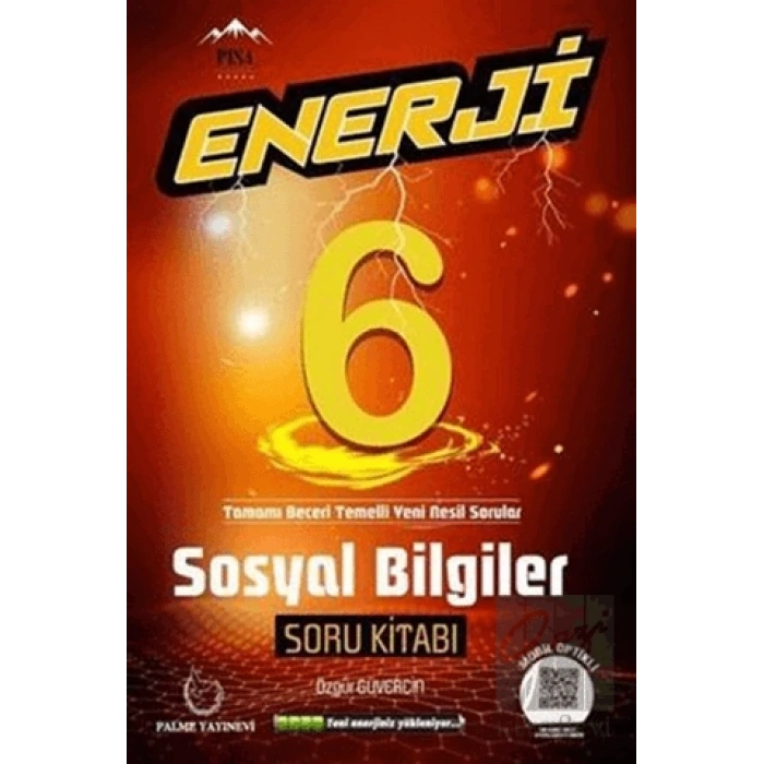 Palme 6. Sınıf Enerji Sosyal Bilgiler Soru Kitabı