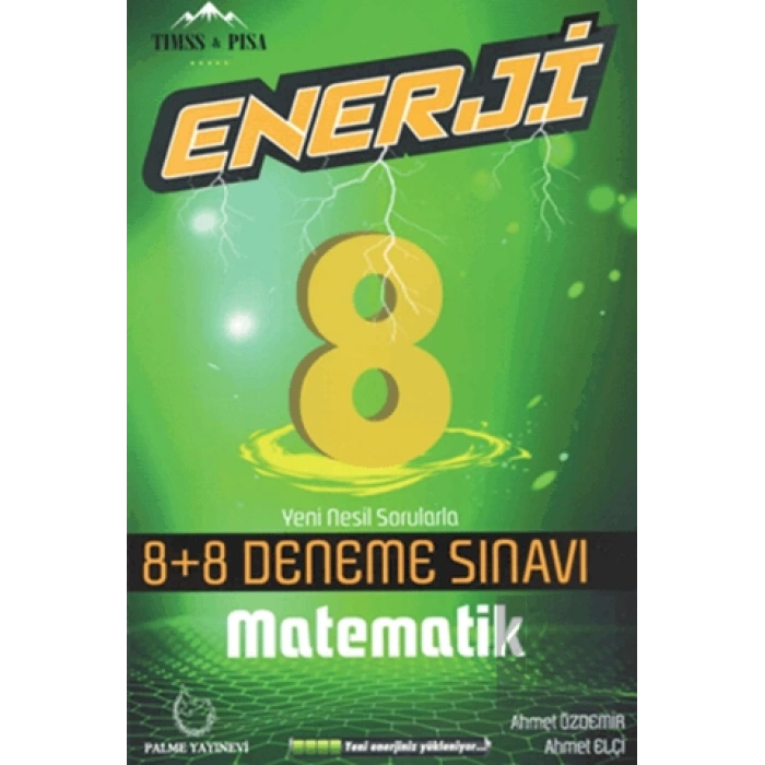 Palme 8. Sınıf Enerji Matematik 8+8 Deneme Sınavı