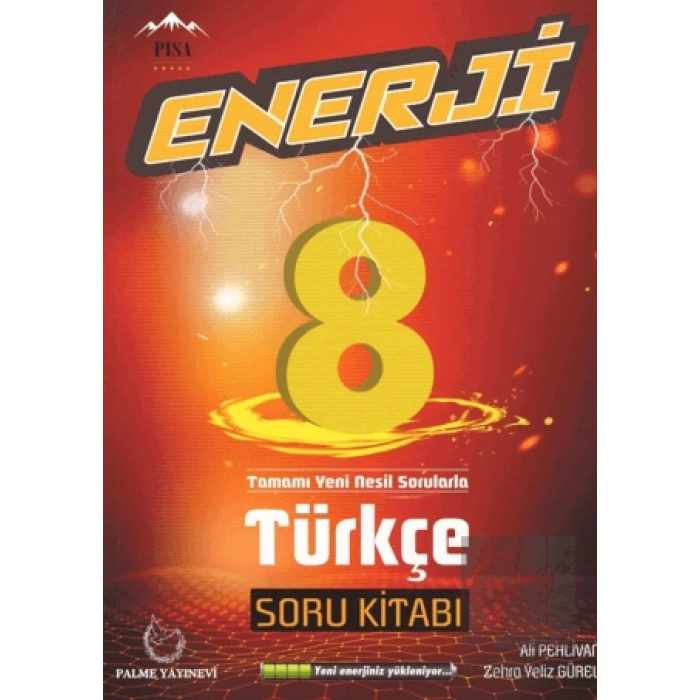 Palme 8. Sınıf Enerji Türkçe Soru Kitabı