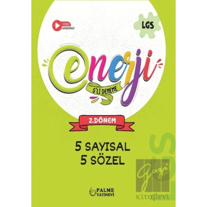 Palme Enerji LGS 1. Dönem 5li Deneme