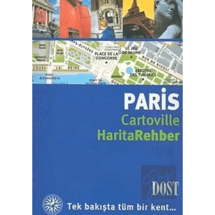 Paris Harita Rehber