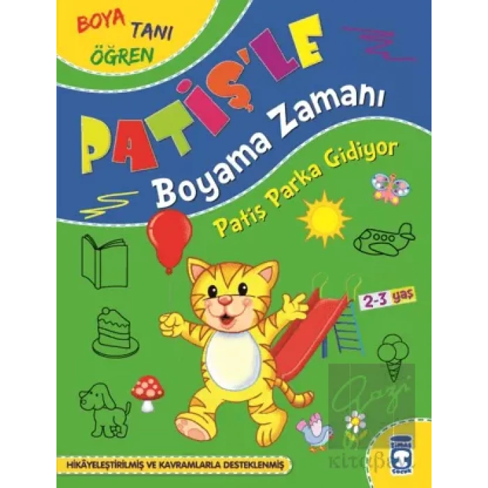 Patiş Parka Gidiyor - Patişle Boyama Zamanı