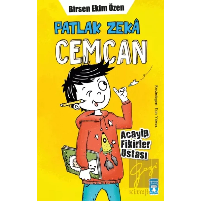 Patlak Zeka Cemcan - Acayip Fikirler Ustası (Fleksi Cilt)