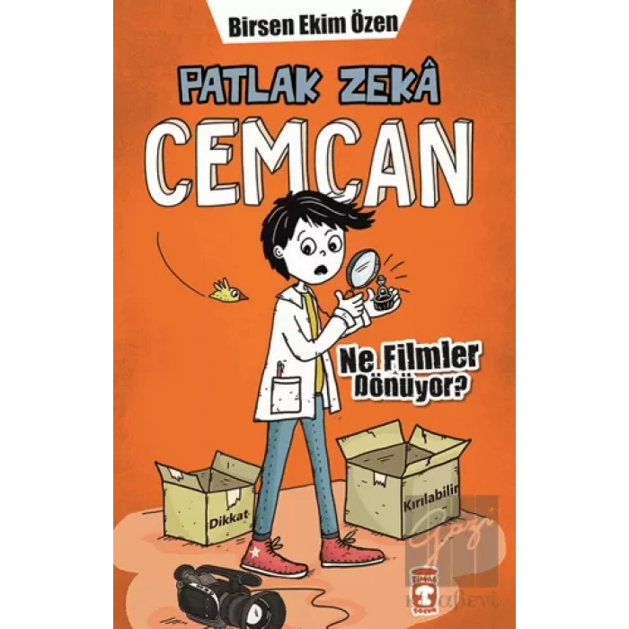 Patlak Zeka Cemcan - Ne Filmler Dönüyor (Fleksi Cilt)