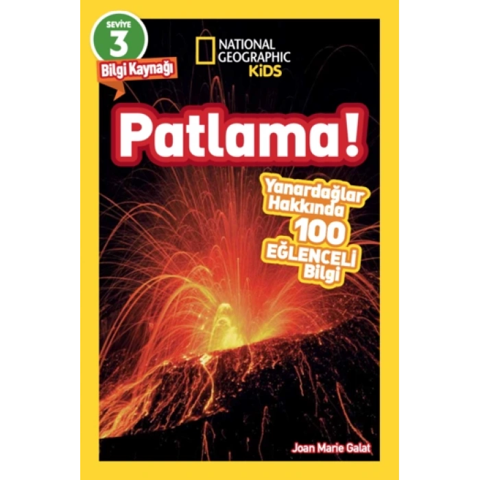 National Geographic Kids Okuma Serisi Seviye 3 - Patlama