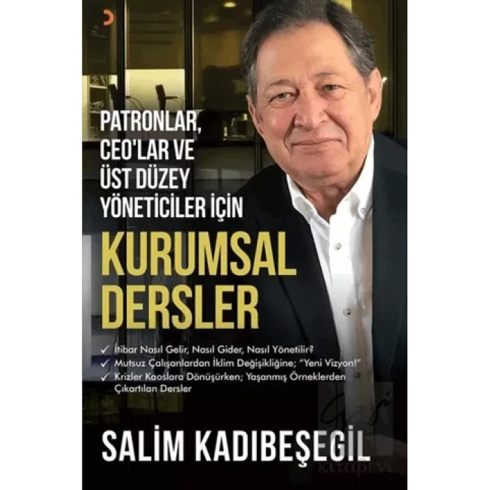 Patronlar CEO’lar ve Üst Düzey Yöneticiler için Kurumsal Dersler