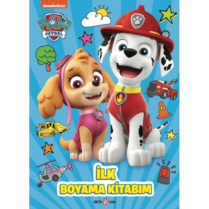 Paw Patrol İlk Boyama Kitabım