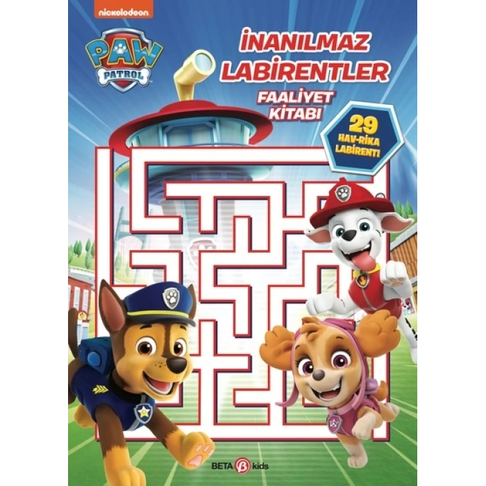 Paw Patrol İnanılmaz Labirentler Faaliyet Kitabı