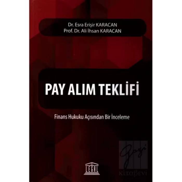 Pay Alım Teklifi