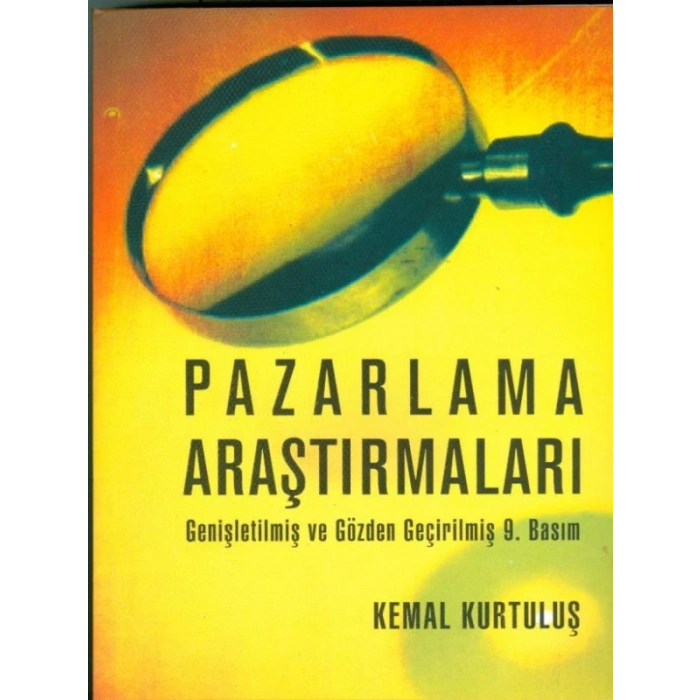 Pazarlama Araştırmaları - Kemal Kurtuluş