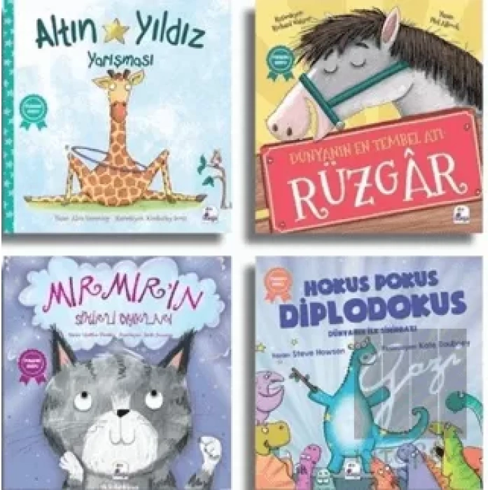 Pedagog Onaylı Uyku Vakti Hikayeleri Seti - 1 (4 Kitap Takım)