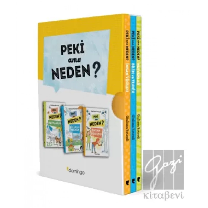 Peki Ama Neden Kutulu Set (3 Kitap)