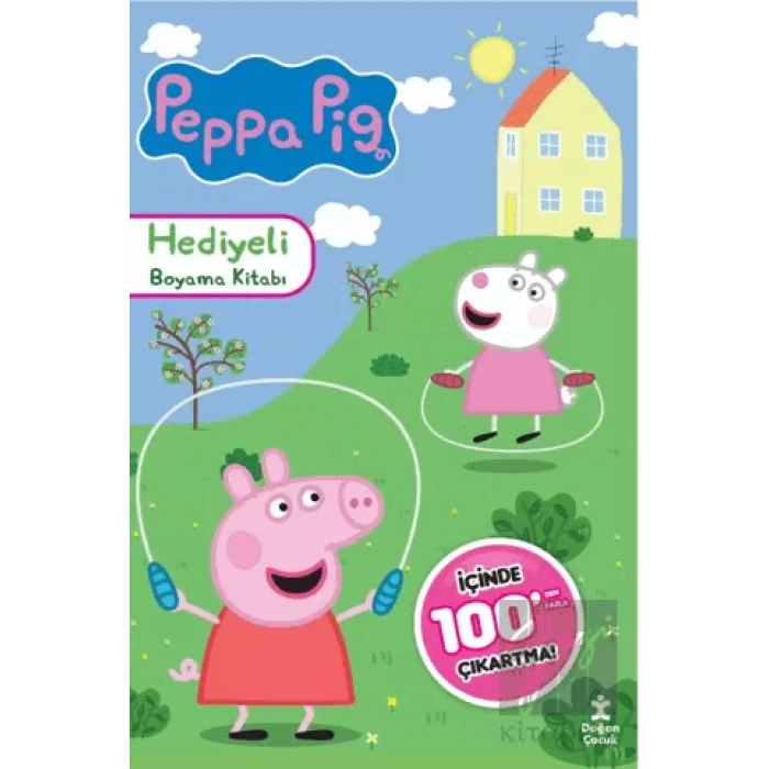 Peppa Pig 100+ Çıkartma Hediyeli Boyama Kitabı