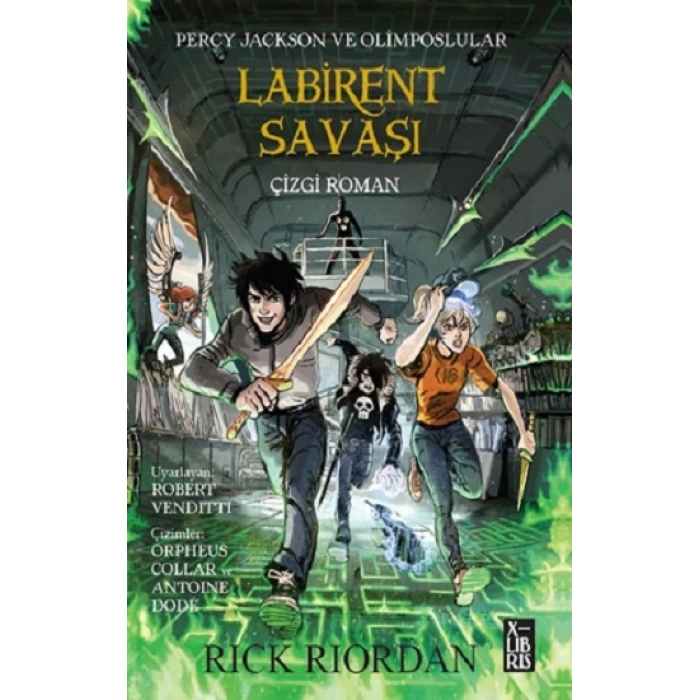Percy Jackson Ve Olimposlular Labirent Savaşı - Çizgi Roman