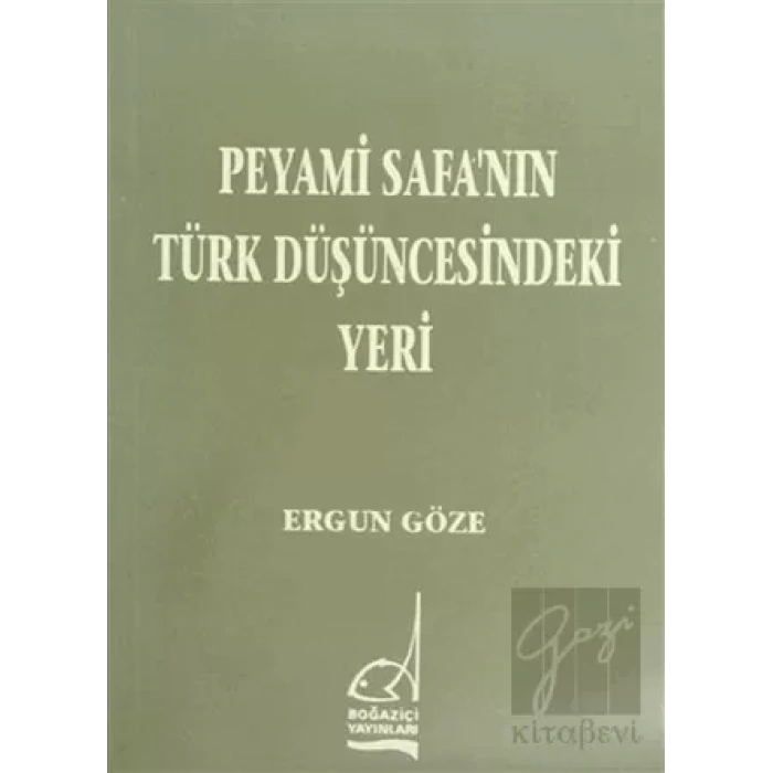 Peyami Safa’nın Türk Düşüncesindeki Yeri