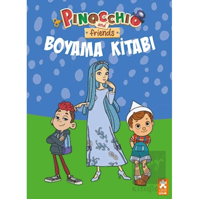 Pinocchio and Friends - Boyama Kitabı 1