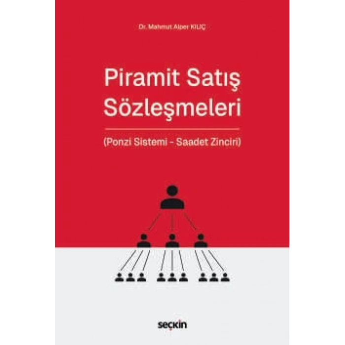 Piramit Satış Sözleşmeleri (Ponzi Sistemi – Saadet Zinciri)