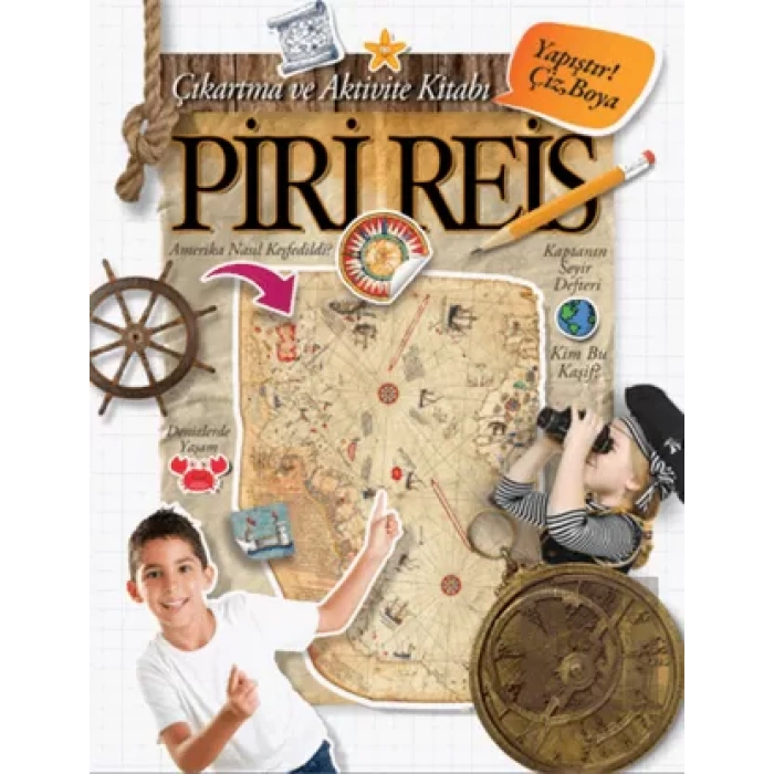 Piri Reis Çıkartma ve Aktivite Kitabı
