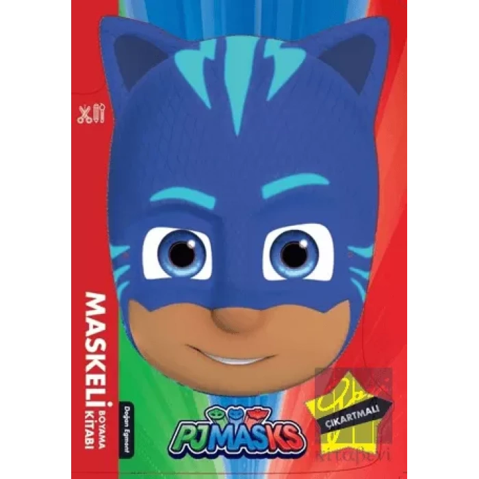 Pjmask Maskeli Boyama Kitabı