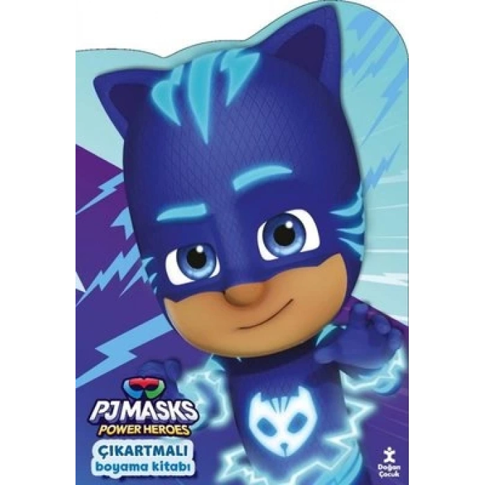 Pjmasks Power Heroes - Çıkartmalı Boyama Kitabı