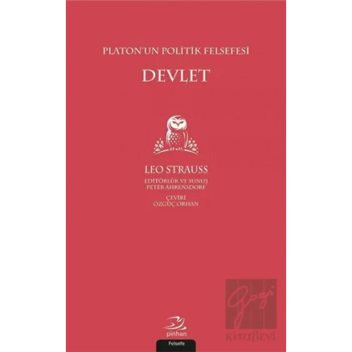 Platonun Politik Felsefesi Devlet