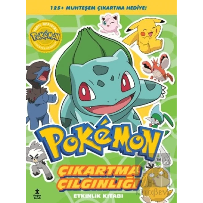 Pokemon Bulbasaur Çıkartma Çılgınlığı