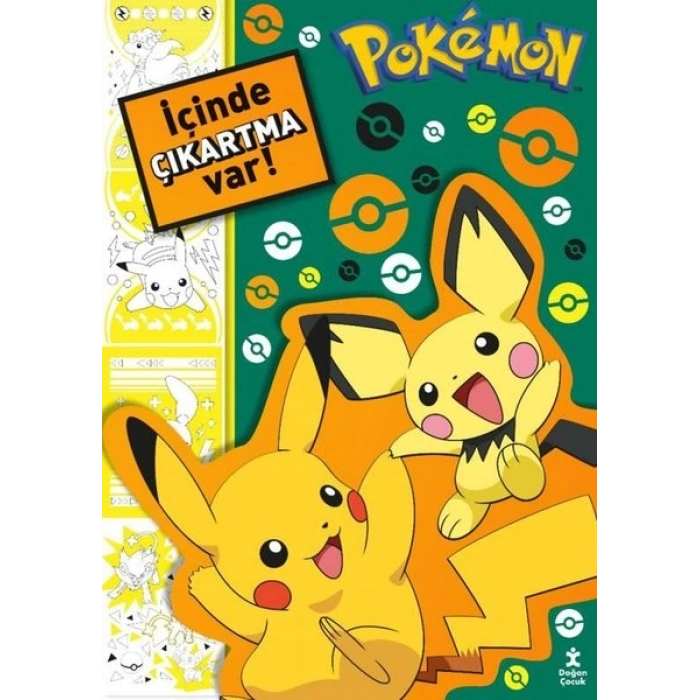 Pokemon - En Sevdiğim Boyama Kitabı - Çıkartmalı