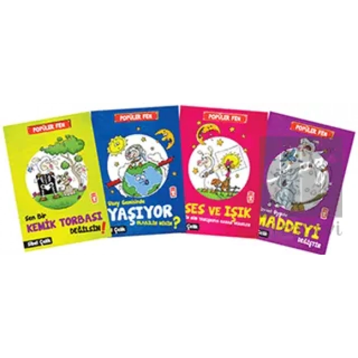 Popüler Fen Seti (4 Kitap Takım)