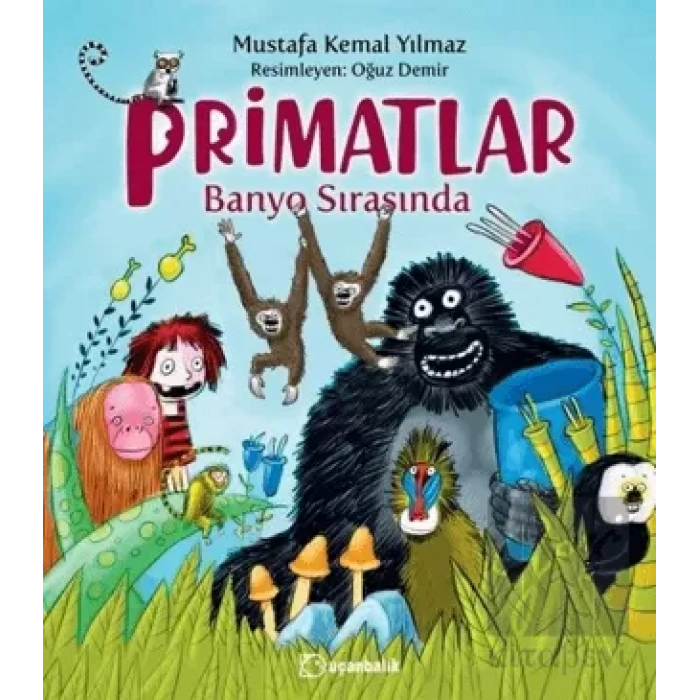 Primatlar Banyo Sırasında